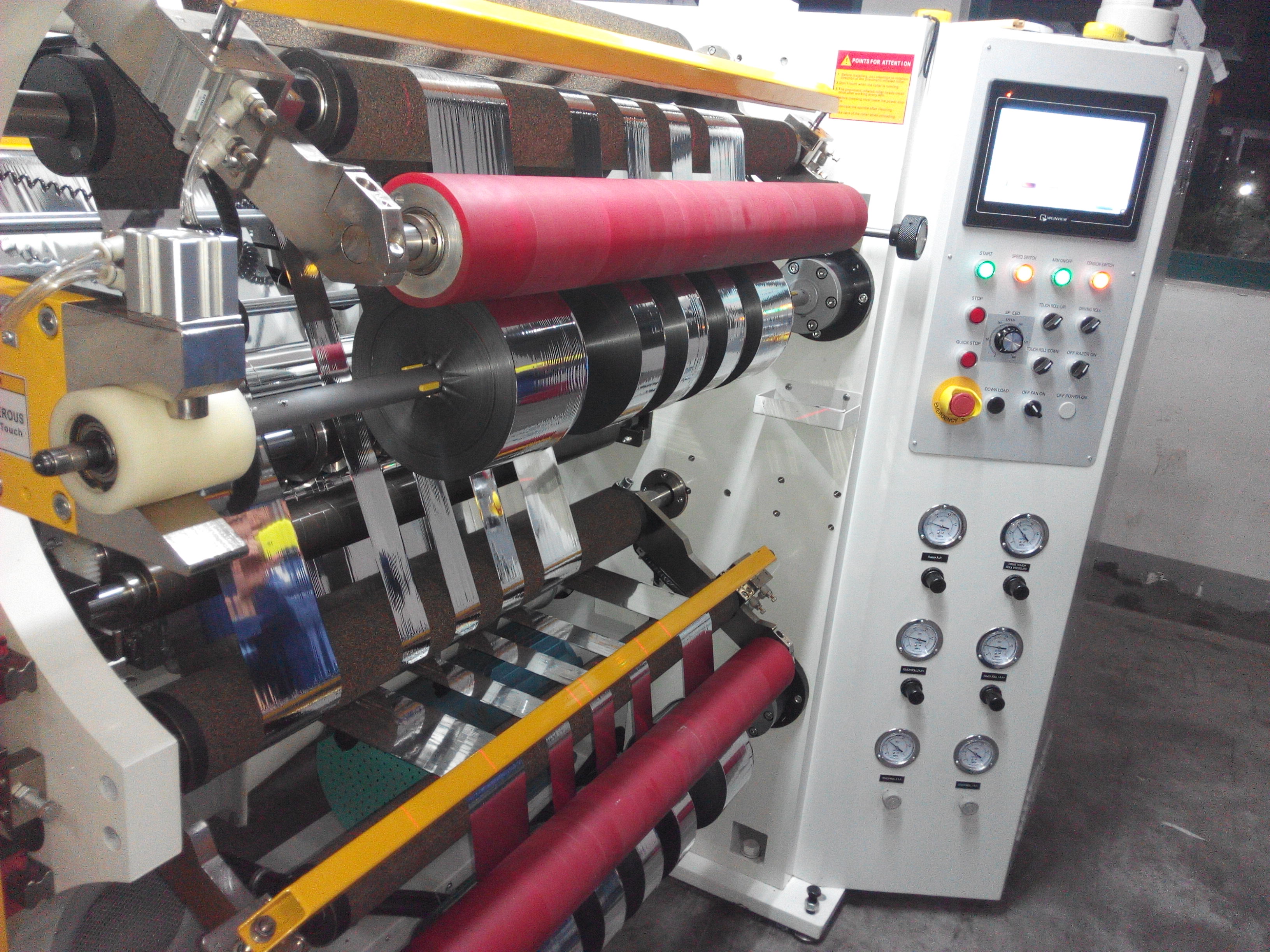 metallized foil slitter producer in chinaManufacturer -